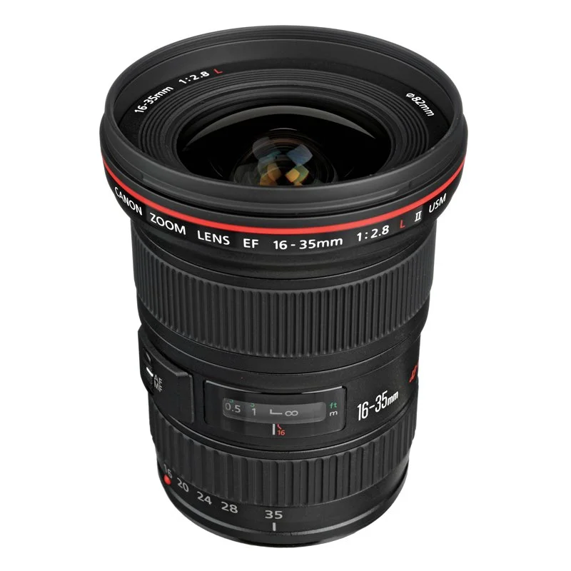 Canon 16-35mm L Series Lens hire London — SLVision Studio and Kit Hire